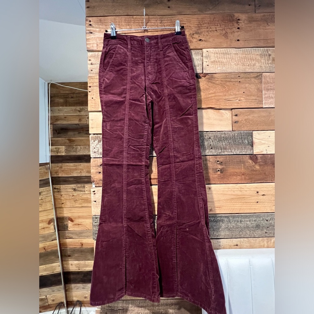 Suede jeans